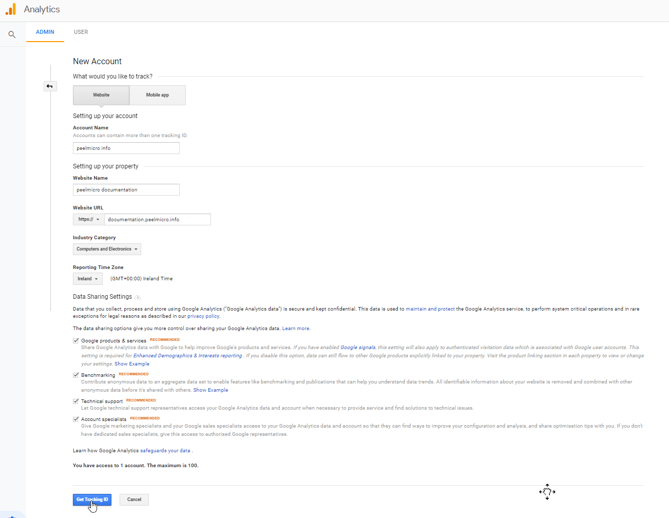 Documentation Website for Training and Projects. It is created using