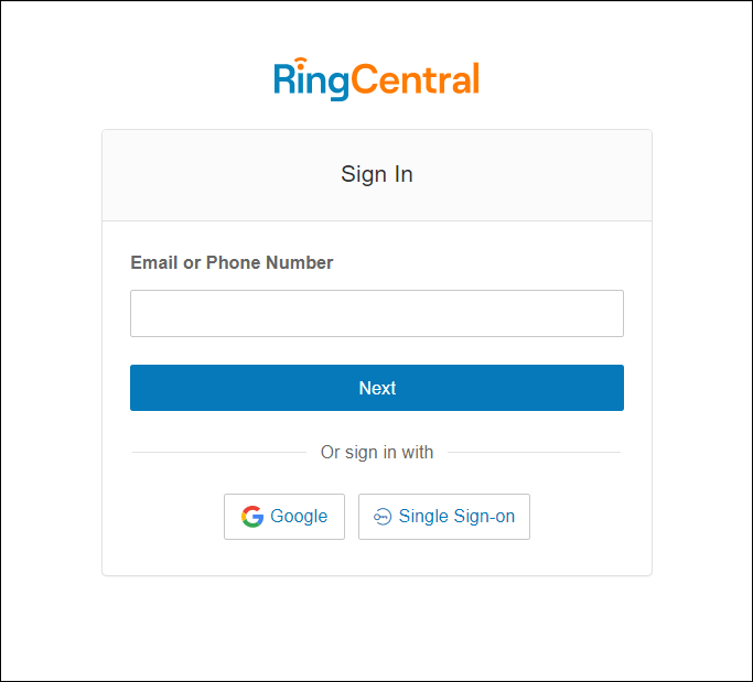 RingCentral SailPoint SaaS Management