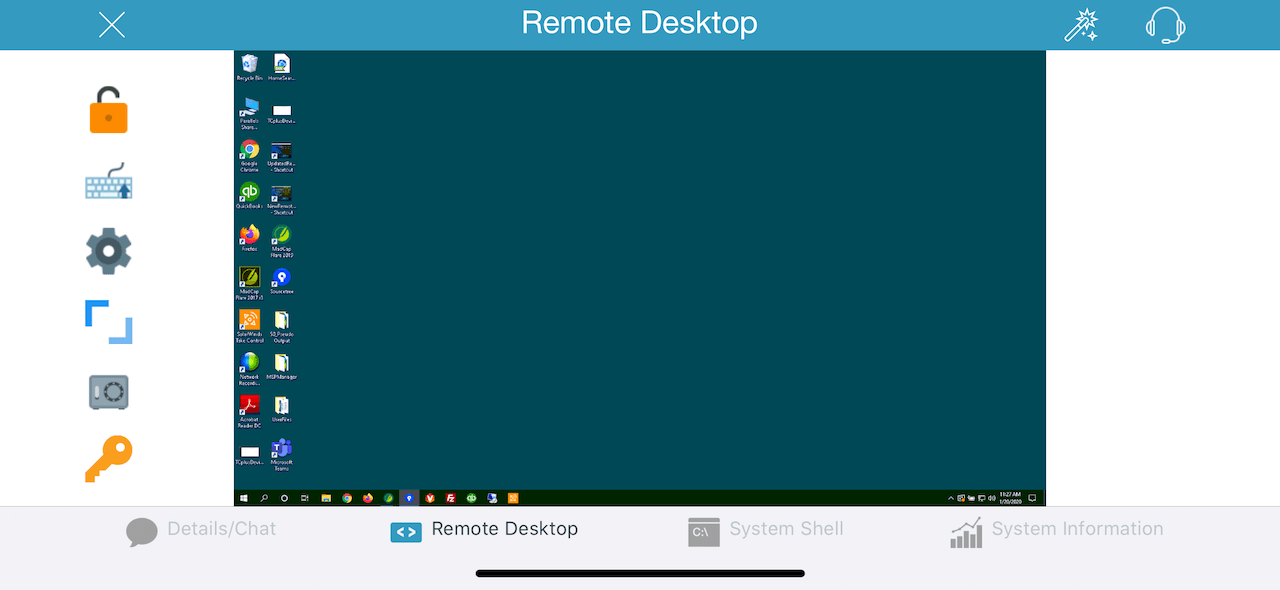 Remotely access your customers' devices with the Take Control Mobile app