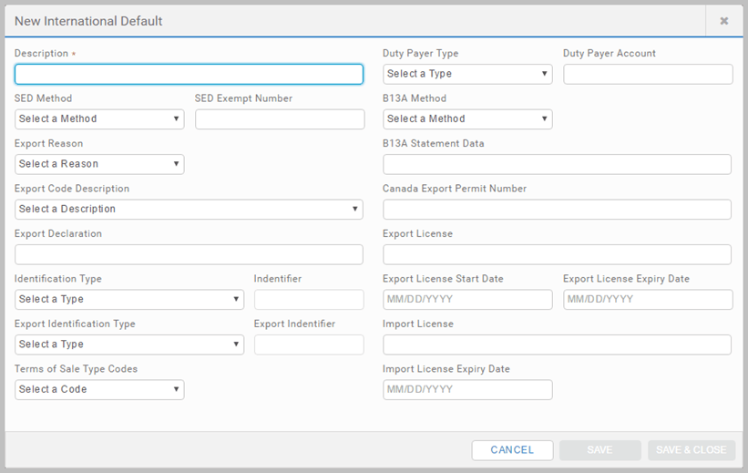 Carriers tab (sub tabs Accounts, Rate Groups, Third Parties
