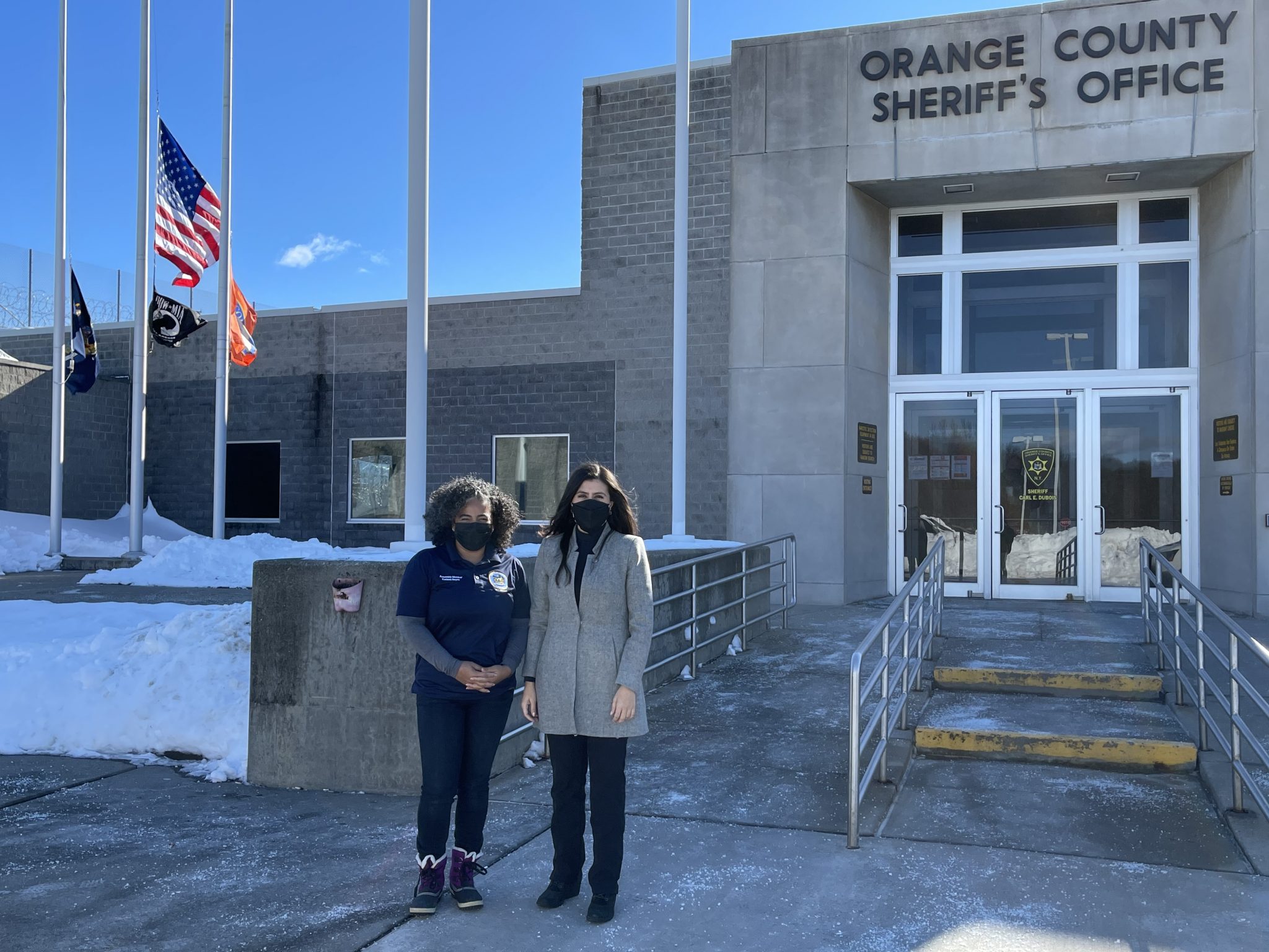 New York Lawmakers Pay a Surprise Visit to Orange County Correctional Facility Documented