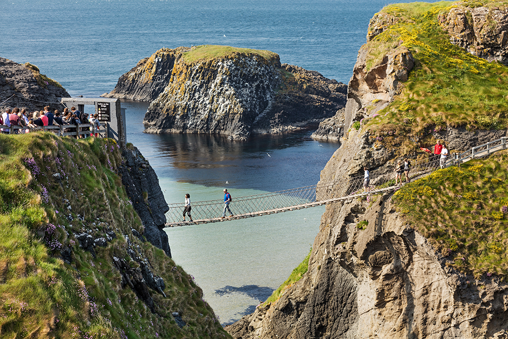 CarrickaRede Rope Bridge Documenting Ireland
