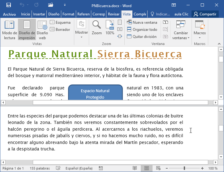 Como Dividir Un Documento De Word En Dos Partes Actualizado Agosto 2022
