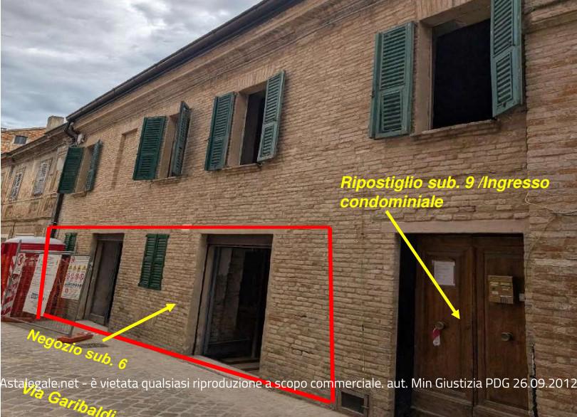 Asta giudiziaria Abitazione di tipo civile Via Giuseppe Garibaldi 43 62014 Corridonia MC Italia, Corridonia MC