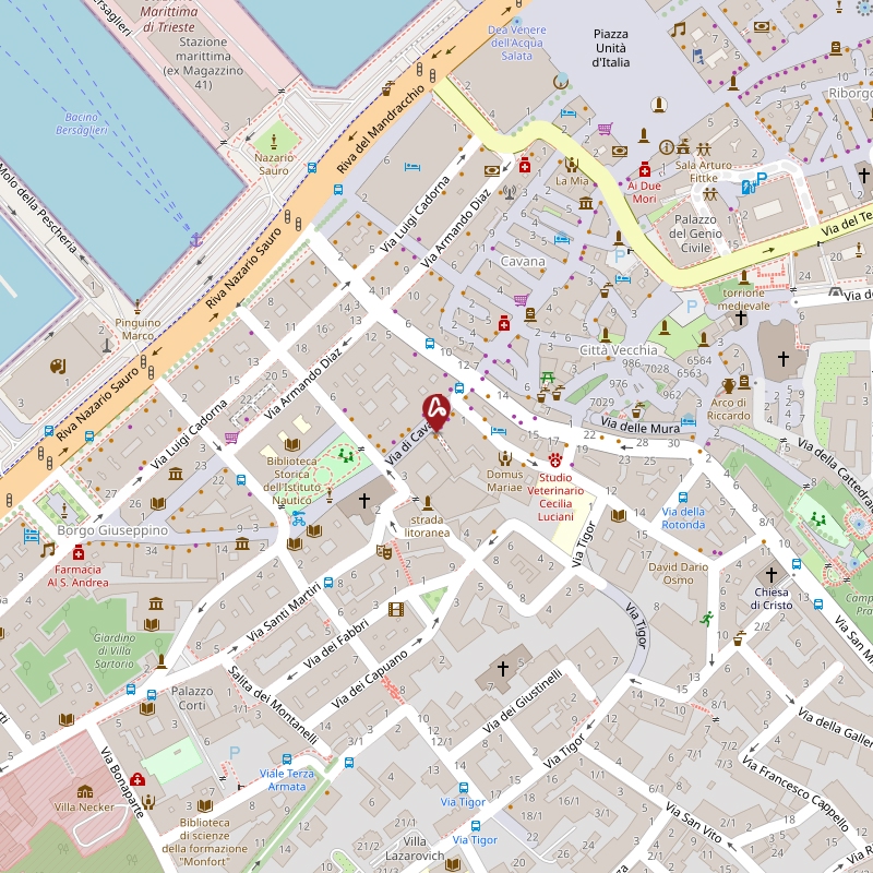 Asta giudiziaria Fabbricato commerciale Via di Cavana 14 34124 Trieste TS Italia, 34121 Trieste TS