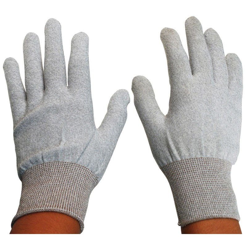 Desco 68121 ESD Inspection Gloves, Medium, Pair