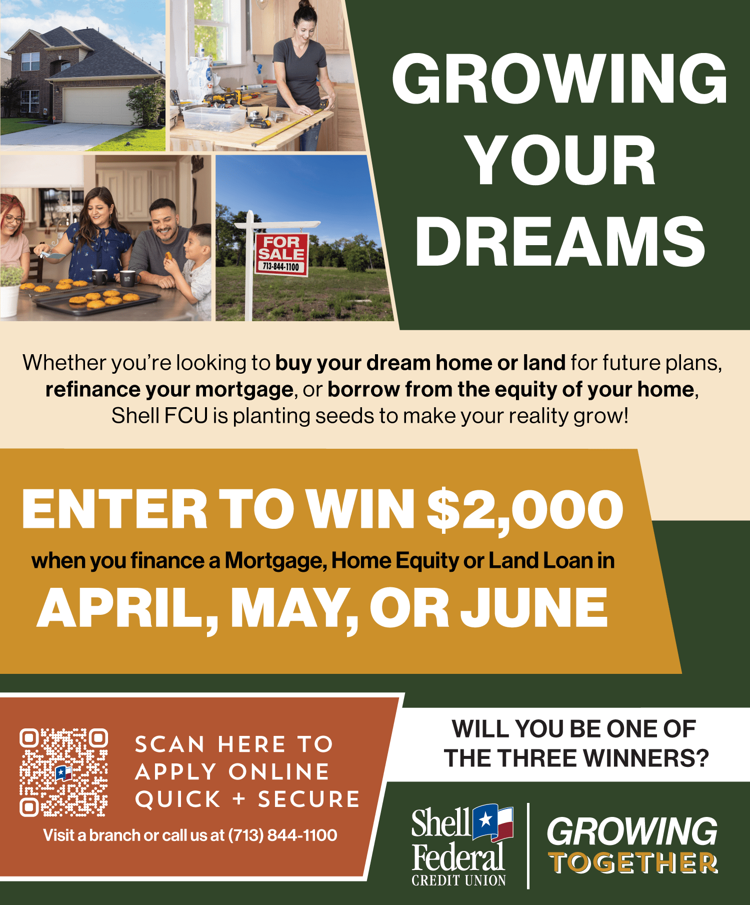 Shell FCU Growing Your Dreams
