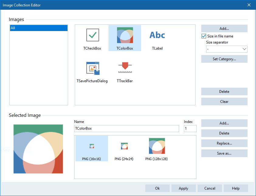 Supporting highDPI images with the Image Collection and Virtual