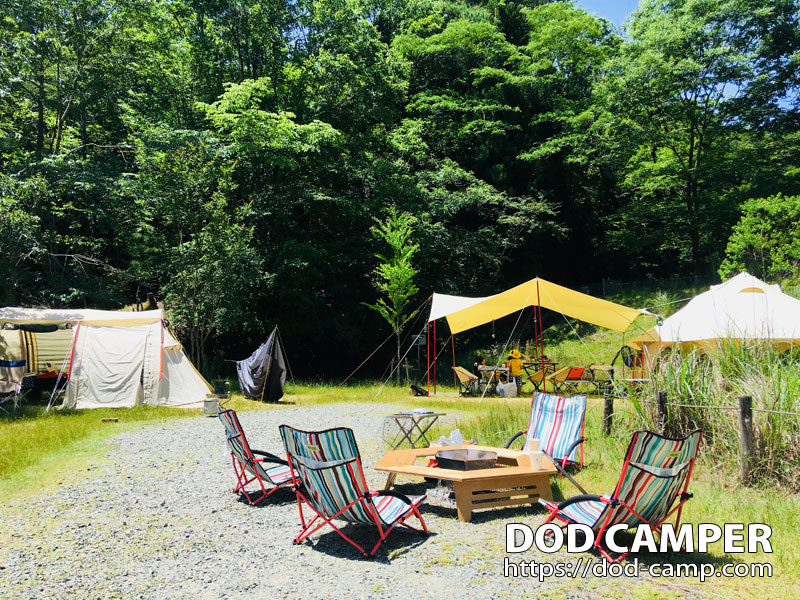 2018.6.16 スノーピーク箕面キャンプフィールド（Cサイト）【第7回キャンプレポート】 DOD CAMPER