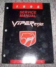 1995 Dodge Viper Shop Service Repair Manual