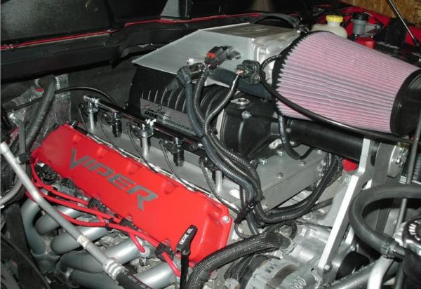 Photo of the Week: CarGuyOhio's Ram SRT10 Engine Bay - DodgeForum.com