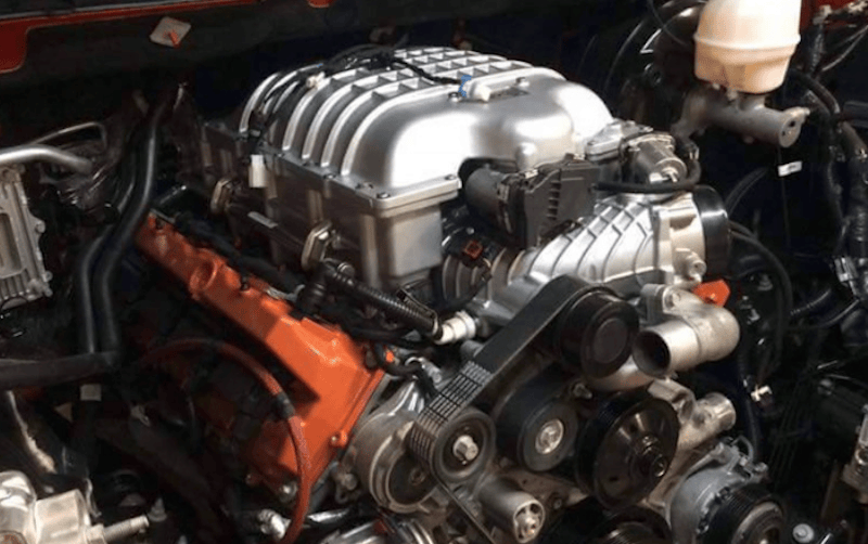 A Maniac Stuffed a Hellcat Motor into a Ram Pickup