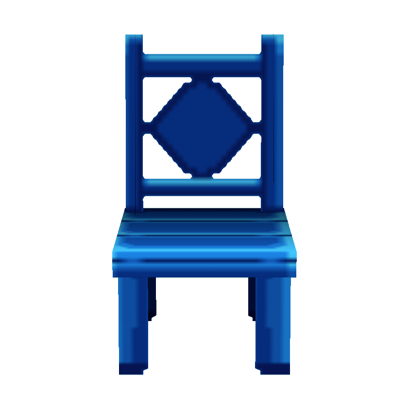 Blue chair (Animal Crossing) Animal Crossing Wiki Nookipedia