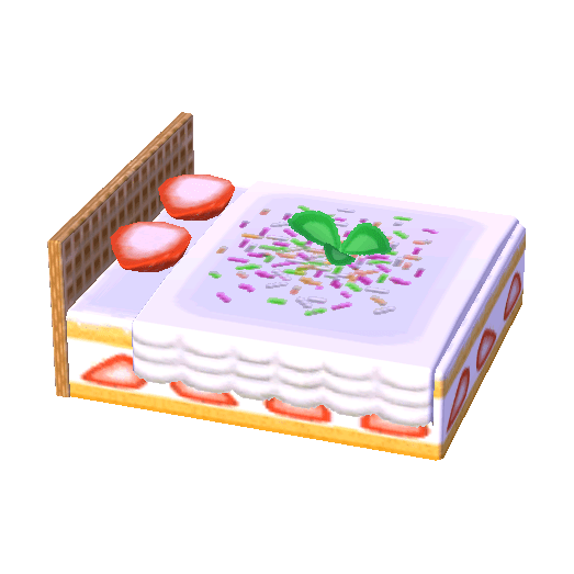 Sweets bed (New Leaf) Animal Crossing Wiki Nookipedia