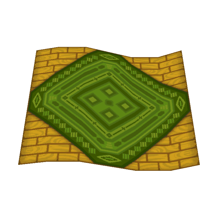 Green rug (Wild World) Animal Crossing Wiki Nookipedia