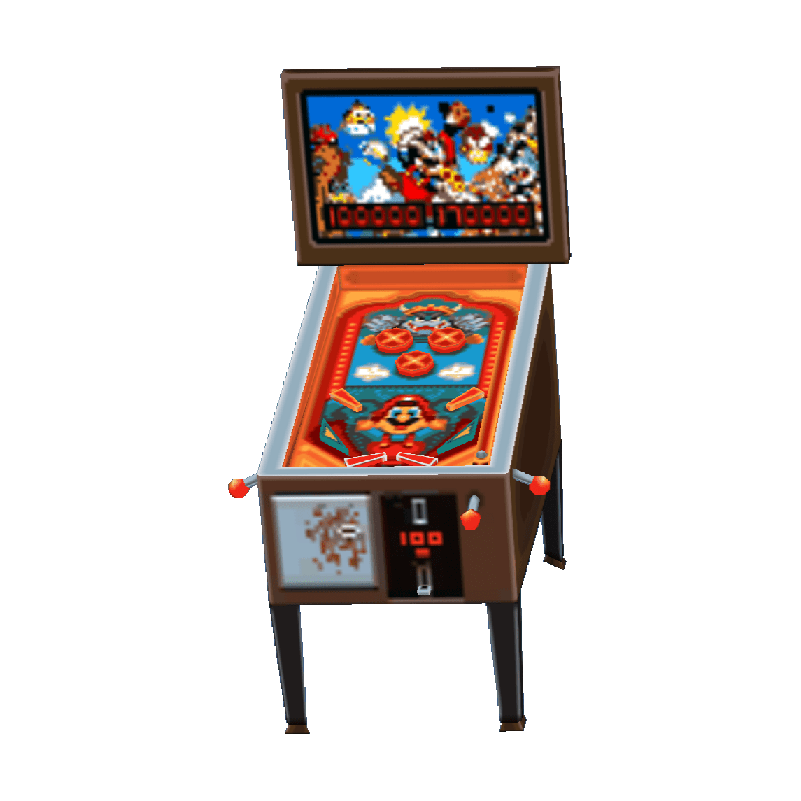 Pinball machine (City Folk) Animal Crossing Wiki Nookipedia