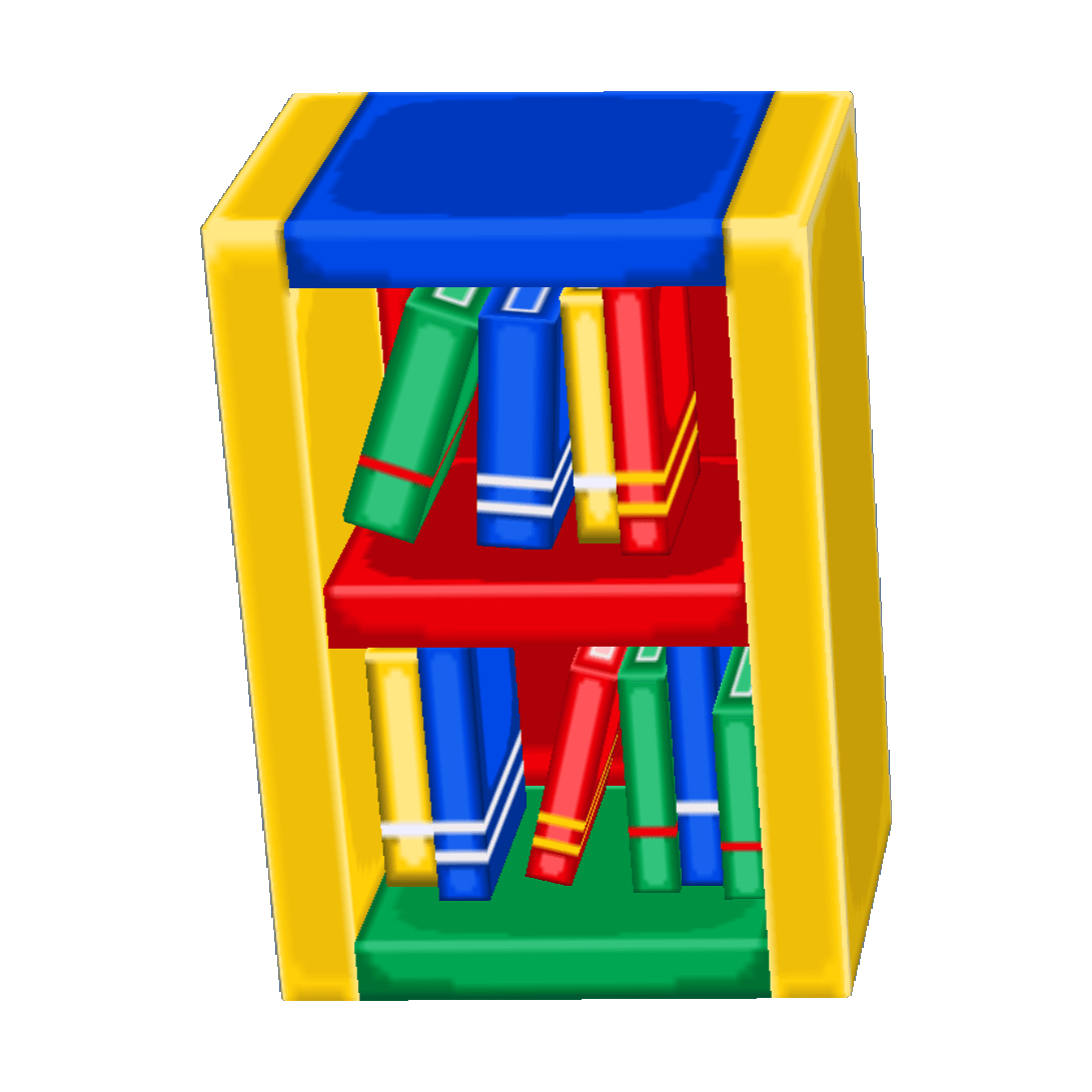 Kiddie bookcase (City Folk) Animal Crossing Wiki Nookipedia
