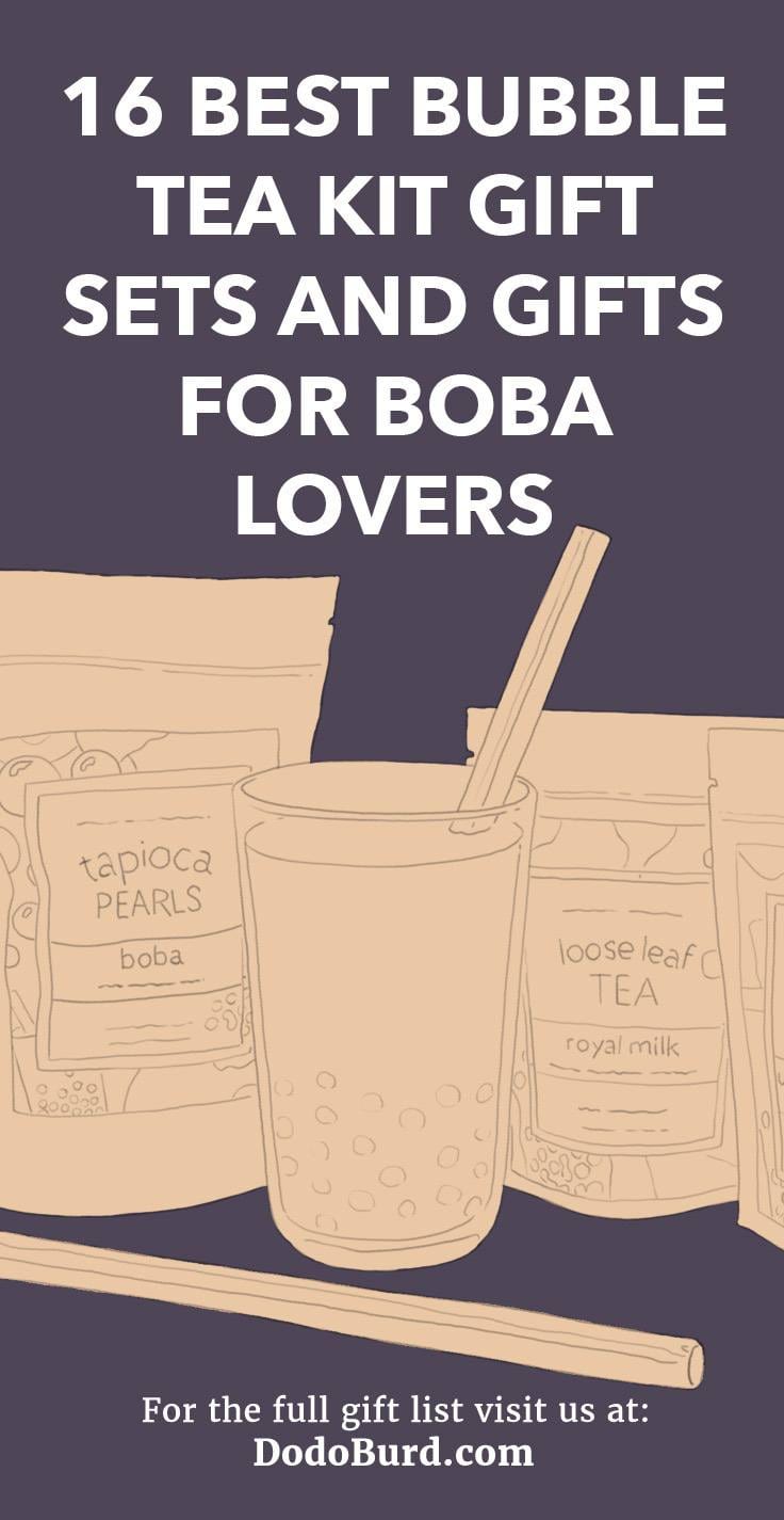16 Best Bubble Tea Kit Gift Sets and Gifts for Boba Lovers Dodo Burd
