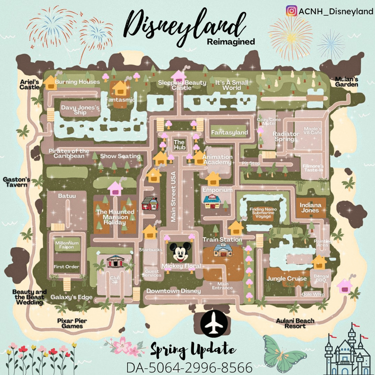 Dodocodes.com - Blog - Disneyland Dream Island Address