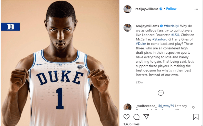 Jay williams net worth 2020