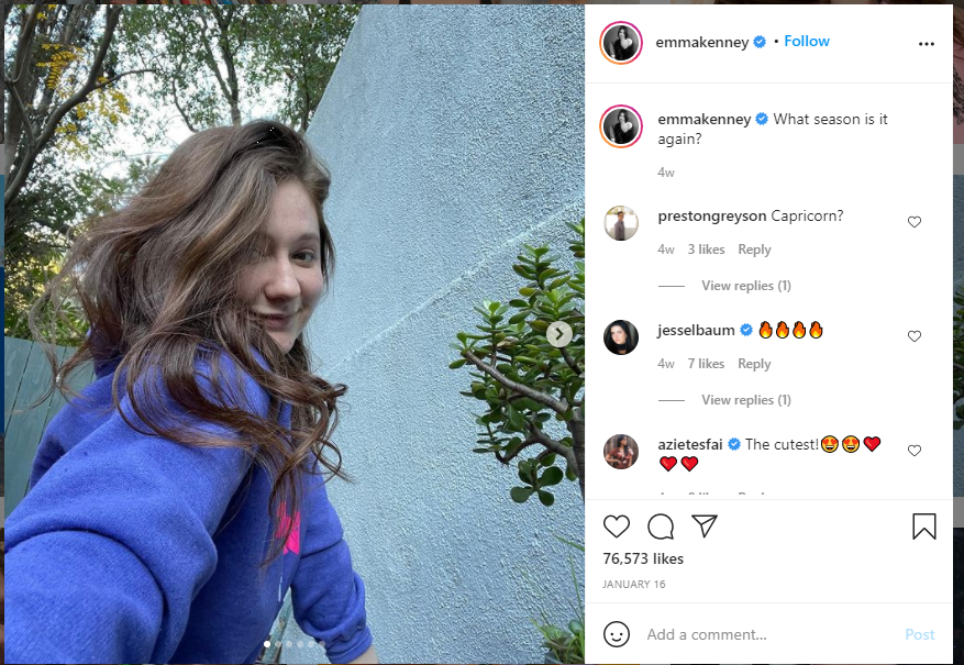 Emma Kenney Biography, net worth, career, relationship, acting, early life, , salary