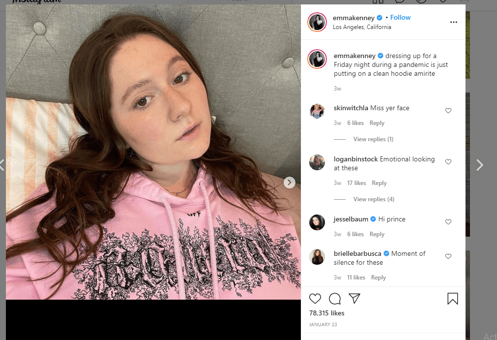 Emma Kenney Biography, net worth, career, relationship, acting, early life, , salary