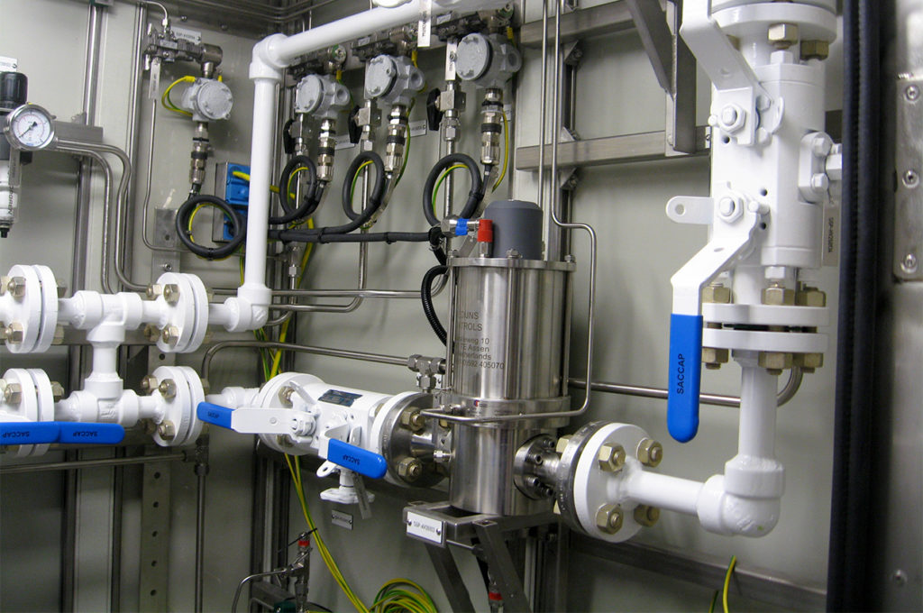 Sampling system components Doedijns