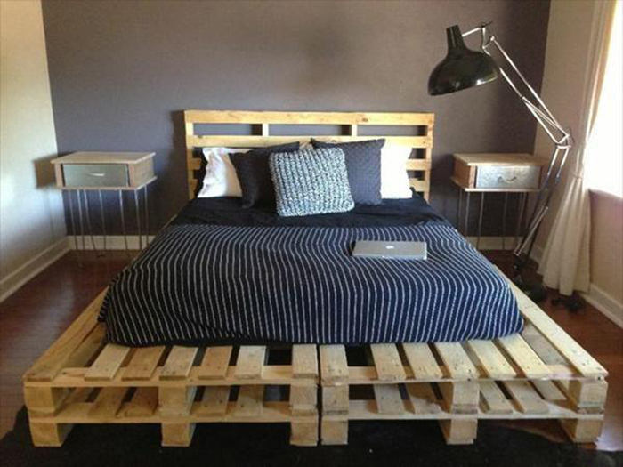 Inspiração 30 camas de pallet