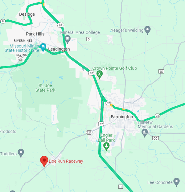 Contact Us Doe Run Raceway