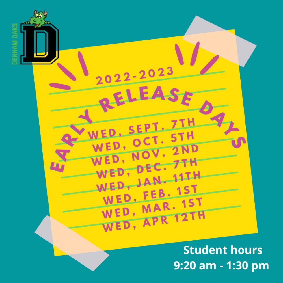 Denham Oaks Elementary School Calendar 2024 Denham Oaks Elementary School Helping students reach their highest potential!