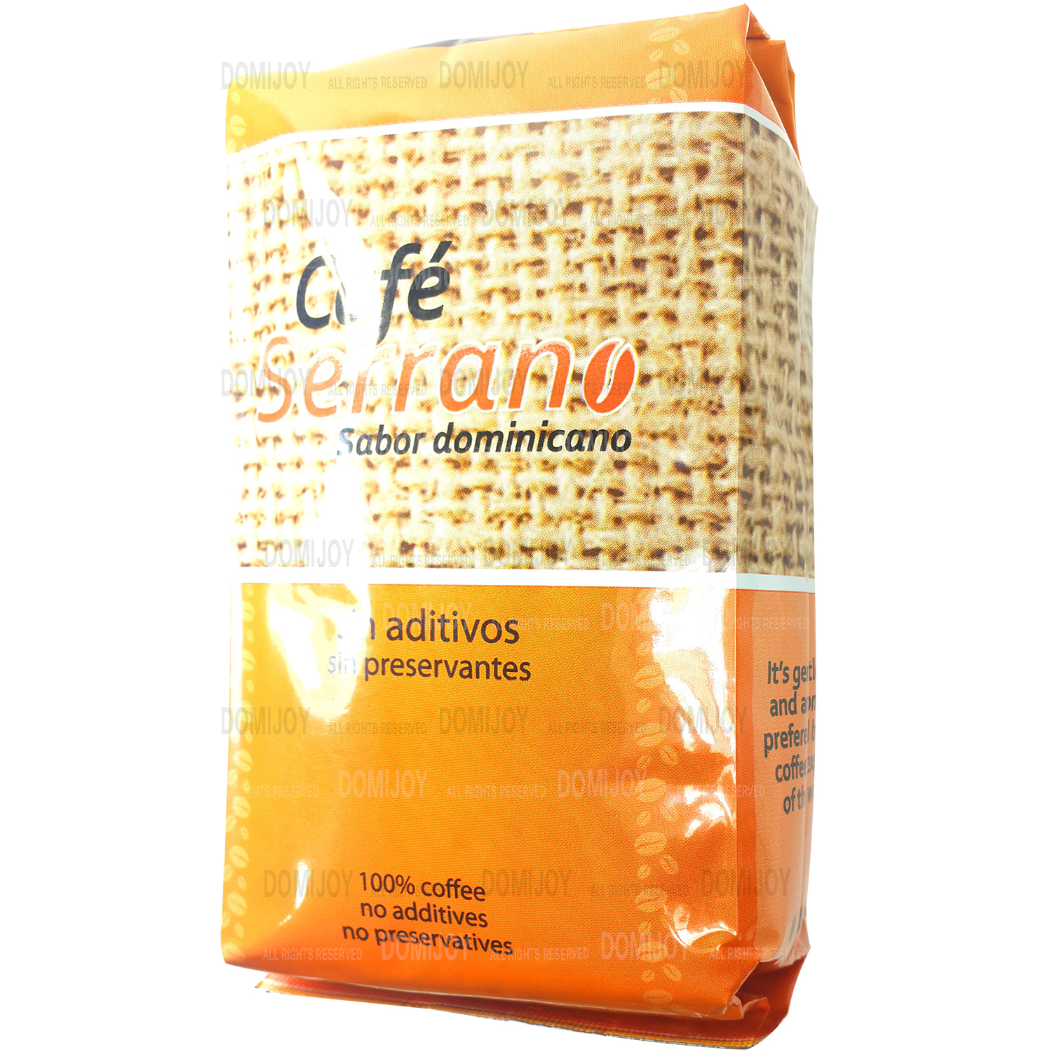 Serrano Dominican Ground Coffee 1 lb Dofeli