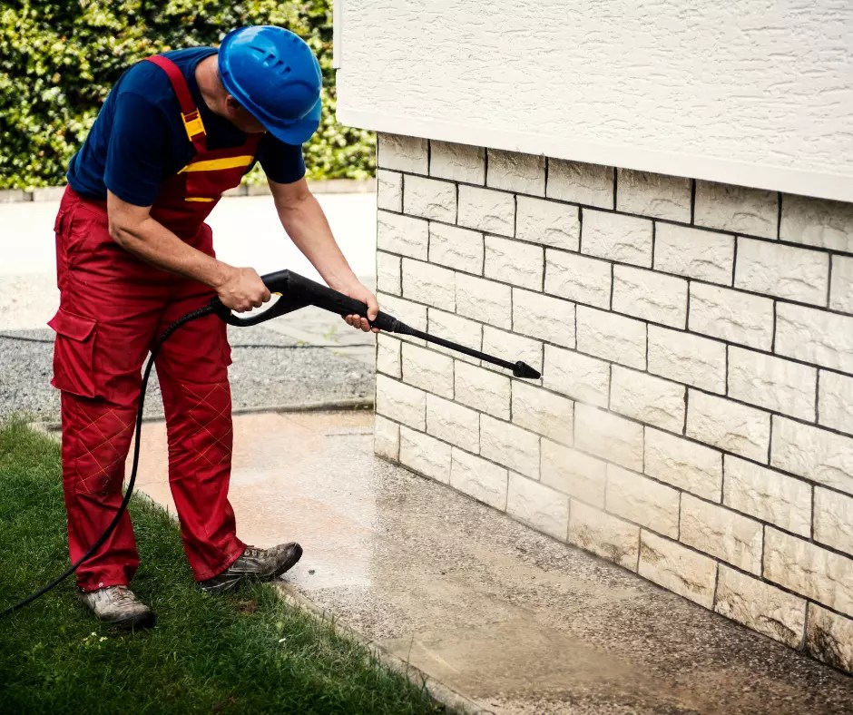 How to remove paint from bricks and stones? Doff Steam Cleaning
