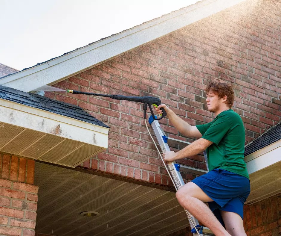 How to remove paint from bricks and stones? Doff Steam Cleaning