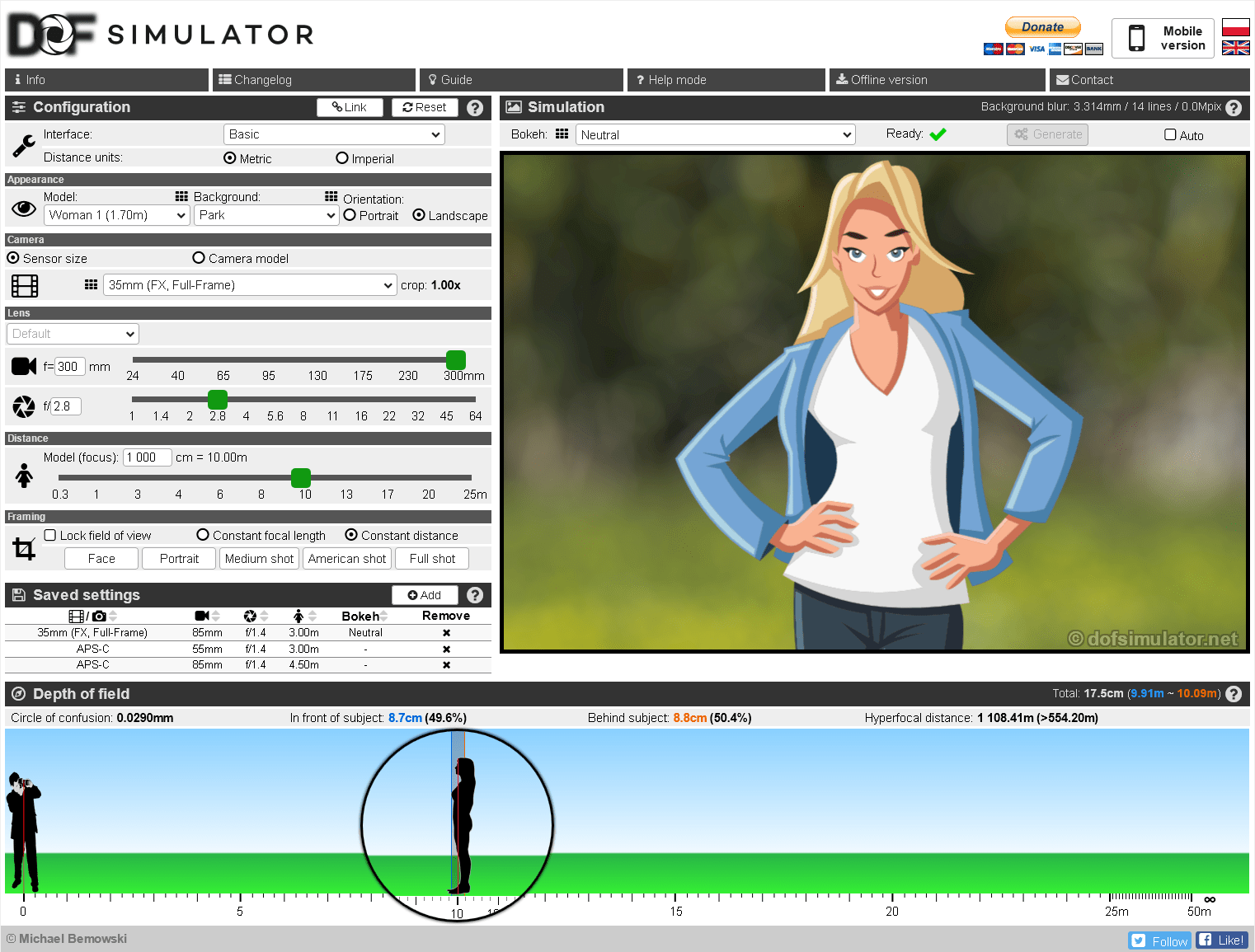 Lens Simulator for those that want to know Cameras and Equipment