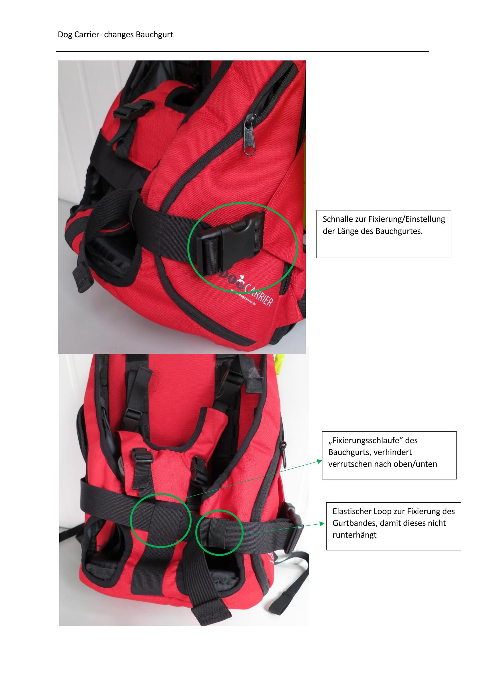 PROFI Hunderucksack Dog Carrier SMALL 5 10kg GEBRAUCHT