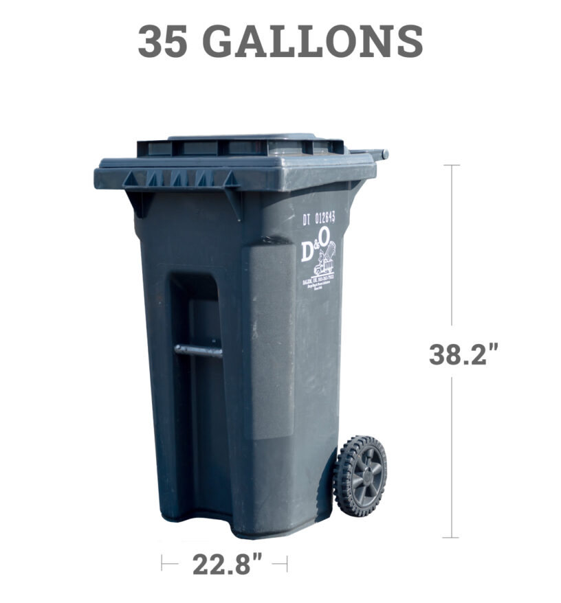Residential Trash Service Salem & Marion County, OR D&O Garbage