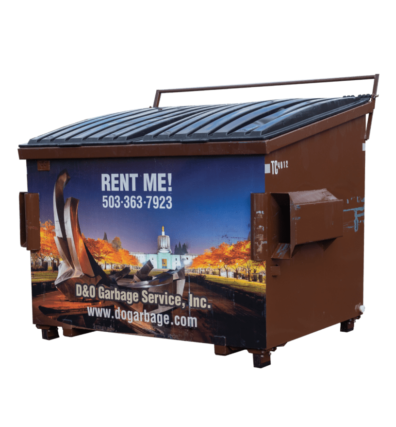 Residential Temporary Cleanup Containers Rental D&O Garbage
