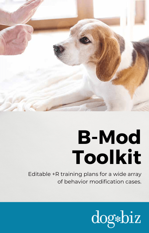 Positive reinforcement dog training plans