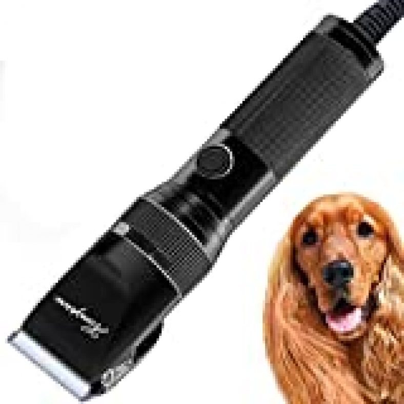 Hansprou Dog Shaver Clippers High Power Dog Clipper for Thick Heavy