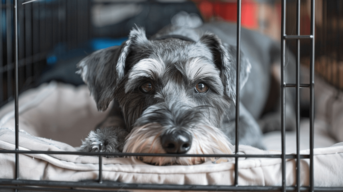 📦 Step by Step Guide To Crate Training Your Miniature Schnauzer