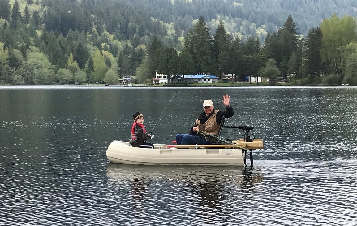 Dogfish Boats 8' rotomolded boat