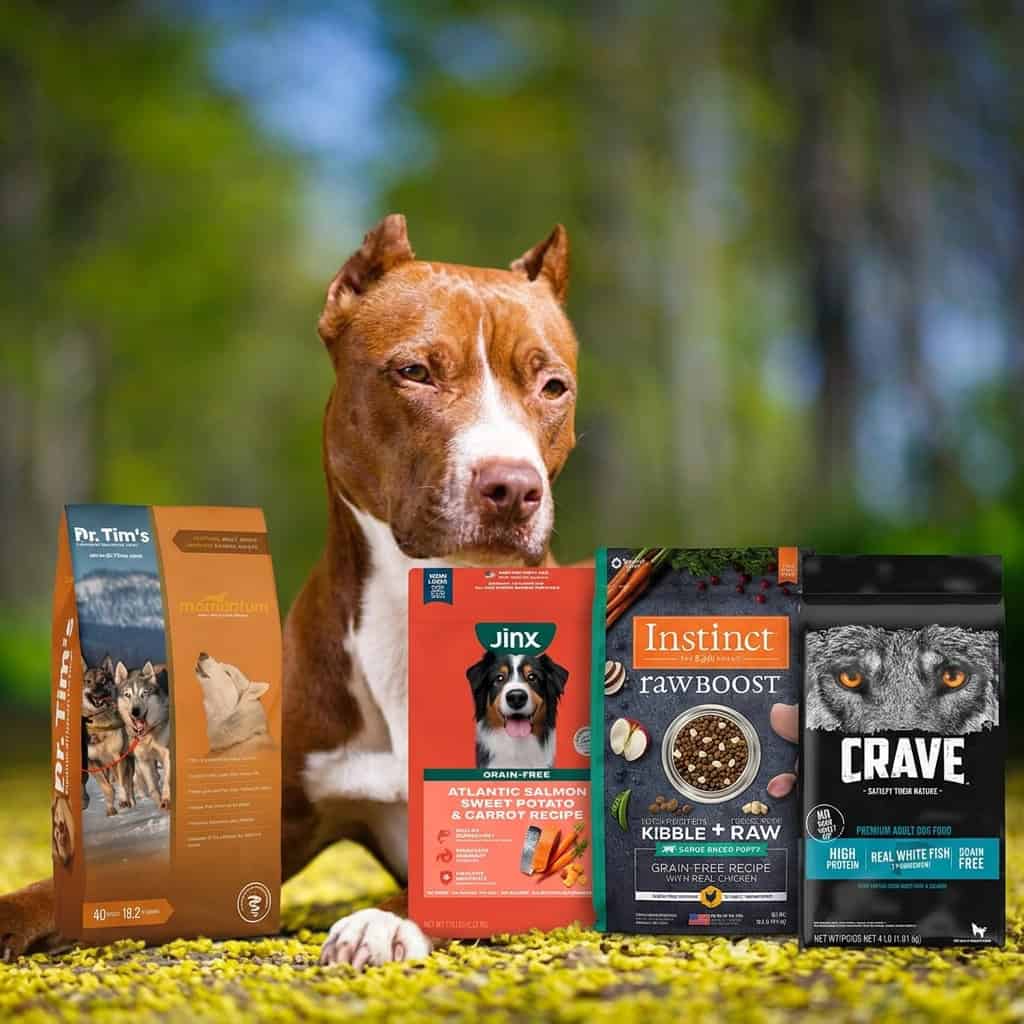 Best Dog Food for Pitbulls: For Strong and Healthy Pups 17 Best Dog Food for Pitbulls
