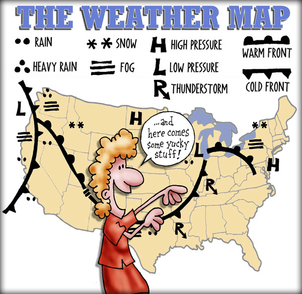 Weather Maps For Kids Infotoons (Michael Kline)