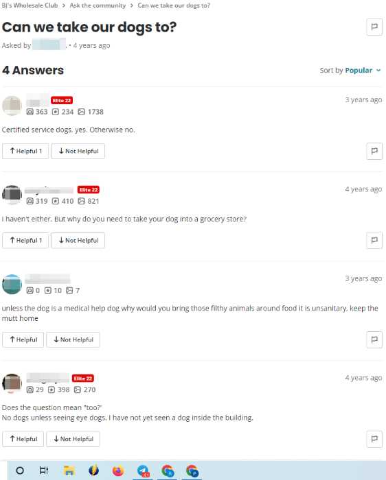 Does BJ's Wholesale Club Allow Dogs? Store Pet Policy 2024