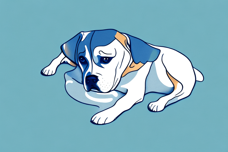 Dog Front Paw Curled Under When Lying Down