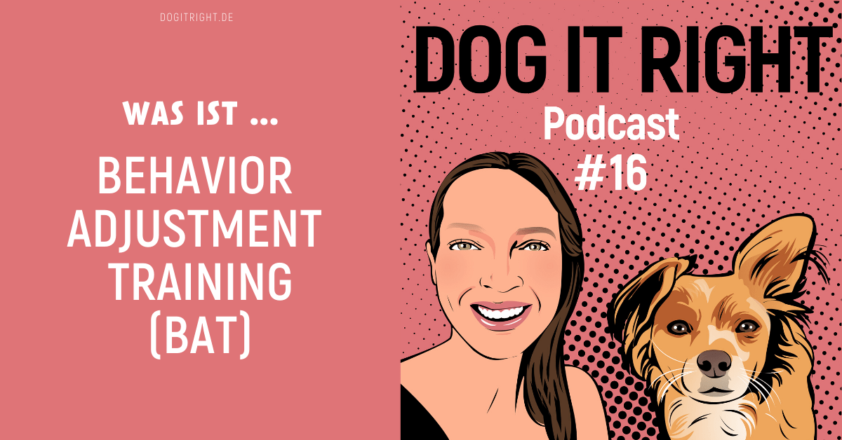 Behavior Adjustment Training mit Grisha Stewart Dog It Right Podcast