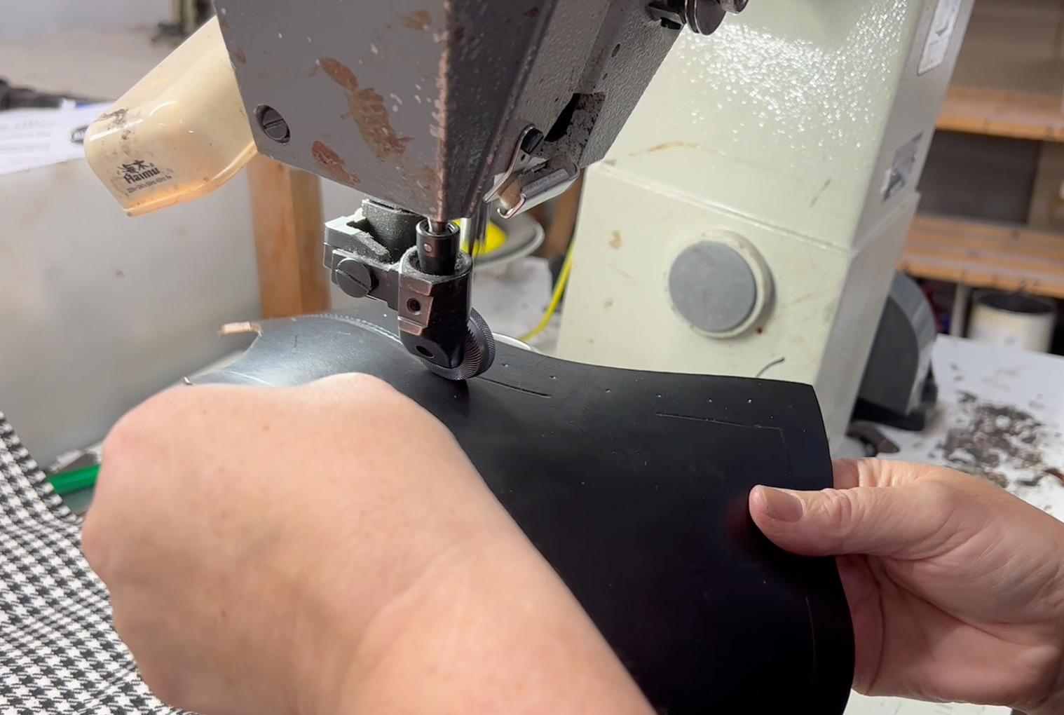 Handmade boots process See how Dog Leap Boots are made