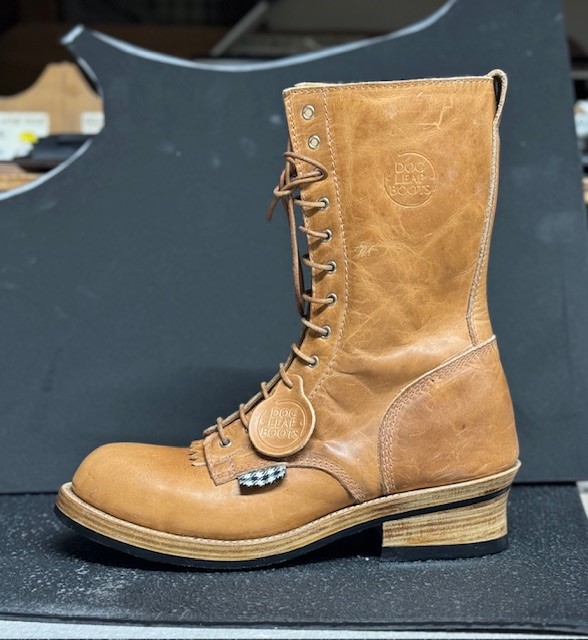 Longsands Dog Leap Boots Handmade leather boots in the UK