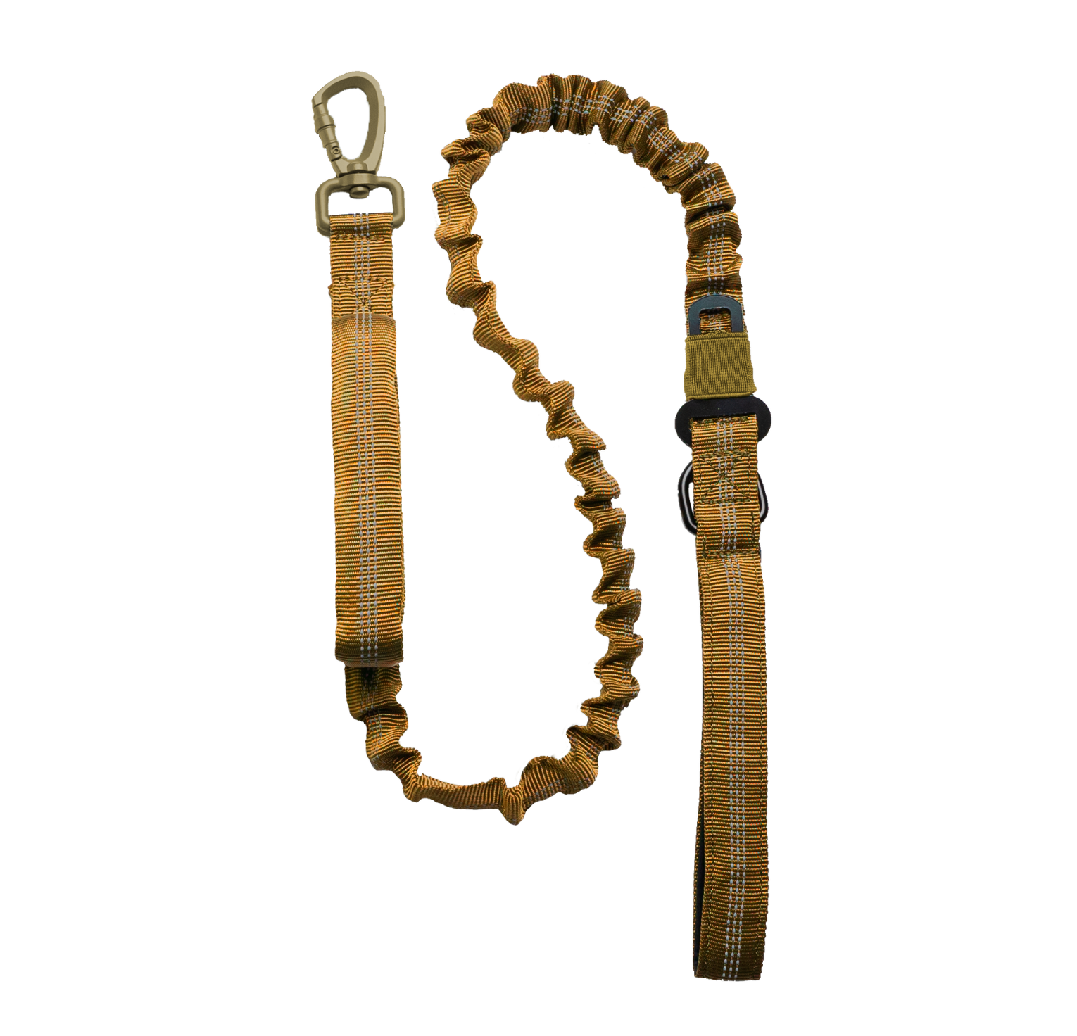 Lightweight Tactical Dog Leash With Dual Handles Bungee Cord Leash