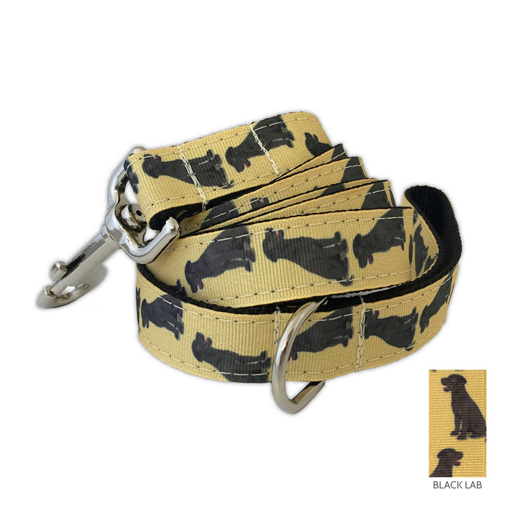 Black Labrador Leash 6 Ft.